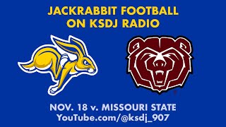 Jackrabbit Football v Missouri State Nov 18 2023  Senior Day [upl. by Hock]