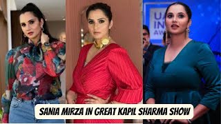 Sania Mirza cried in Great Kapil Sharma show when asked about her biopic [upl. by Josy]