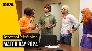 University of Iowa  Internal Medicine Residency  Match Day 2024 [upl. by Ecirtnom]