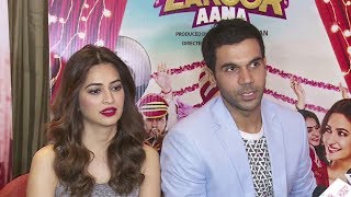 Shaadi Mein Zaroor Aana Star Cast Interview  Rajkummar Rao Kriti Kharbanda [upl. by Bel]