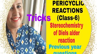 stereochemistry of DielsAlder reaction previous year questions [upl. by Basham]