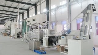 Automatic aerosol cans production line ALACXR01 [upl. by Eniotna32]