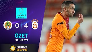 MERKUR BETS  C Alanyaspor 04 Galatasaray  HighlightsÖzet  Trendyol Süper Lig  202324 [upl. by Levania]