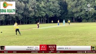 CCA 2024 T20  Div 2  QF  JCC v RPCC [upl. by Rahsab]