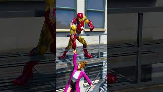 GTA V  IRON MAN SAVING HIS GIRLFRIENDCOFFIN DANCE SONG COVER shorts gta5 [upl. by Brian]