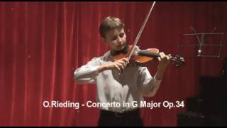 ORieding  Concerto in G major Op34 [upl. by Ainaled]