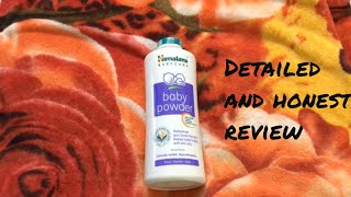 HIMALAYA BABY POWDER REVIEWBABY POWDER REVIEWhimalaya baby product [upl. by Amyaj]