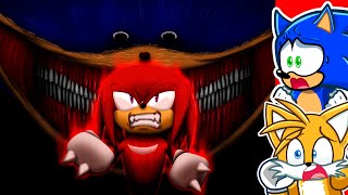 KNUCKLES vs SHIN SONIC THE NEW SONIC TAPES [upl. by Brackely]