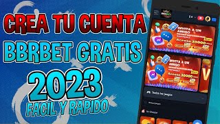 COMO REGISTRARSE EN BBRBET GRATIS 2024 🤑 [upl. by Cecilia]