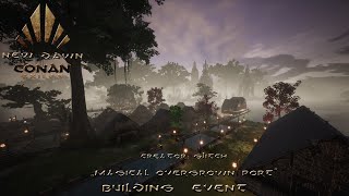 NEW DAWN SERVER  BUILDING EVENT Theme MAGIC PLACE  Creator G1itch quotMagical Overgrown Portquot [upl. by Em]