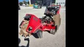 Barreto Model 30SG  Stump Grinder Track Machine [upl. by Davena]