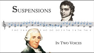 How to Compose Suspensions  Tonal Voice Leading 5 [upl. by Renferd354]