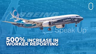 WOW Boeing Saw 500 Increase In Employees Speaking Up About Issues [upl. by Pruter]