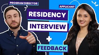 Residency Interview Preparation Mock Session  Residency Interview Questions and Answers [upl. by Nylissej867]