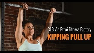 Camille LeblancBazinet  How to master the Butterfly Kipping Pull Up Via Privé Fitness Factory [upl. by Filiano607]