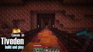 Minecraft Build amp Play  Tiveden 38  Nether Bridge  And Bad News [upl. by Sirkin]