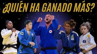 ¿CUÁLES SON LOS JUDOKAS EN ACTIVO CON MÁS MEDALLAS 🏅 EN GRAND PRIX Y GRAND SLAM EN CADA CATEGORÍA 🤔 [upl. by Essyla]