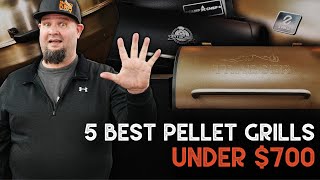 Best Pellet Grills to Buy For Under 700 [upl. by Ellenuahs]