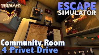 4 PRIVET DRIVE  Escape Simulator  Community Room [upl. by Popper]