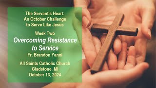 All Saints Church Gladstone MI Oct 13 2024 Preaching Series The Servants Heart Week 2 [upl. by Cindie]