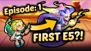 First Steps How I built a Transcendence Hero as our First E5 in IDLE HEROES  Episode 1 [upl. by Haeli]