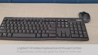 In Hand Review of Logitech MK270 Wireless Keyboard And Mouse Combo For Windows [upl. by Sharyl]