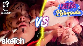 Hoy Nadie Duerme Niños vs Niñas Pijamada  enchufetv [upl. by Ahsikrats488]