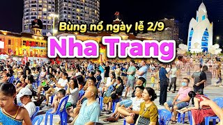 567 Nha Trang  Đông nghẹt khách đổ về Chợ đêm và Quảng trường 2 tháng 4 tại Nha Trang mừng Lễ 29 [upl. by Ettena]