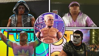 WWE 2K24 Entrances Nightmare Family Pack quotElitequot Cody Rhodes Dusty Rhodes Stardust [upl. by Marijo]