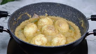 মজাদার ডিমের কোরমা রেসিপি ॥ Egg Korma Recipe ॥ Korma Recipe  Dimer Korma Recipe [upl. by Akinahc279]