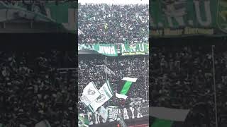 Greennord Poznan Dance Bonek di Tribun Utara Stadion GBT  Surabaya 730 Game [upl. by Ardisj]