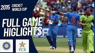 CWC15 Indian vs PakistanIndia innings Pakistan vs India world cup 2015 cricket match highlights [upl. by Weirick567]