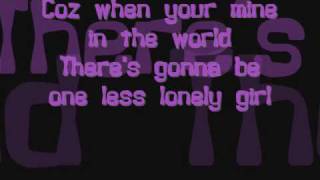 Justin Bieber  One Less Lonely Girl acoustic with lyrics [upl. by Wardle703]