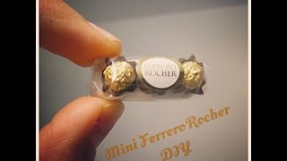 How to Make a Mini Ferrero Rocher Pack Tutorial [upl. by Canotas]