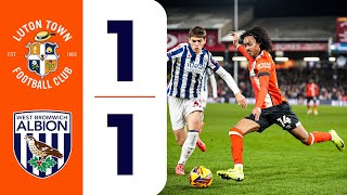 Luton 11 West Brom  Highlights [upl. by Naujal182]