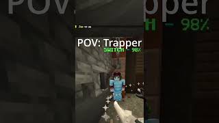 I am the Trapper minecraft twitch wynncraft shorts [upl. by Anahpos]