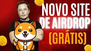 Novo Site Para GANHAR Criptomoedas de Graça em MINUTOS Pagando Muito [upl. by Abbie]