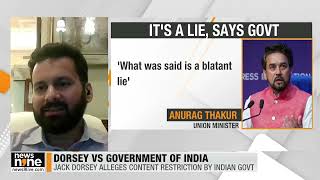 News9 on X JackDorsey may have made sensational claims about IndianGovt out of vested interests [upl. by Vanzant]