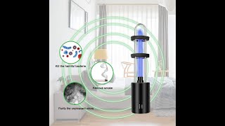 Rechargeable UV Sterilizer Light Home Ultraviolet Light Bulb UV Germicidal Lamp In Addition Mite [upl. by Sarita534]