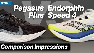 Nike Pegasus Plus vs Saucony Endorphin Speed 4 [upl. by Llevart]