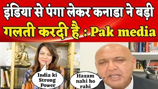 Pak media on India latest  Arzoo kazmi Sajid Tarar on Indian Economy is Bigger than Canada [upl. by Venn]