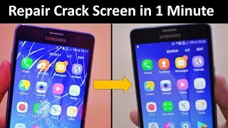 Fix a Broken Cracked Phone Screen at Home For Free  Best April Fool Video [upl. by Fabrice]