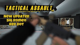 Tactical Assault VR Rifle Build tacticalassaultvr [upl. by Ahsonek]