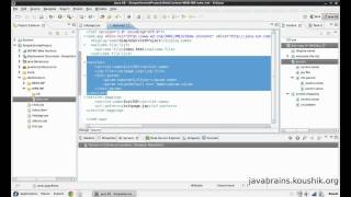 JSPs and Servlets Tutorial 14  Using jspInit and InitParams [upl. by Nylzzaj]