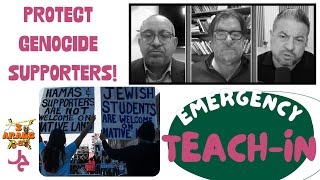 How To Make Supporters of Israels Genocide Feel Safe on Campus  Emergency TeachIn S48 EP1 [upl. by Boswall]