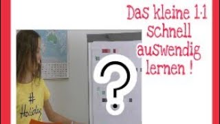 Mathe Kleines 1x1 auswendig lernen  keine Angst vor Klausuren  Schlau gefragt [upl. by Nathanson390]