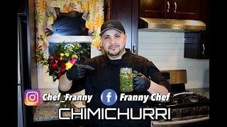 Salsa Chimichurri Chef Franny [upl. by Parrott]