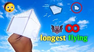 how to make flying paper rocket launcher how to make easy rocket plane [upl. by Teuton]