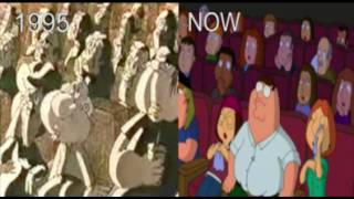 Family Guy 1995 Pilot VS Current Series Must See [upl. by Angelika634]