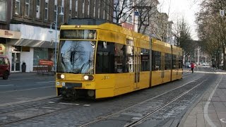 Tramway  Straßenbahn Mülheim an der Ruhr [upl. by Deming]